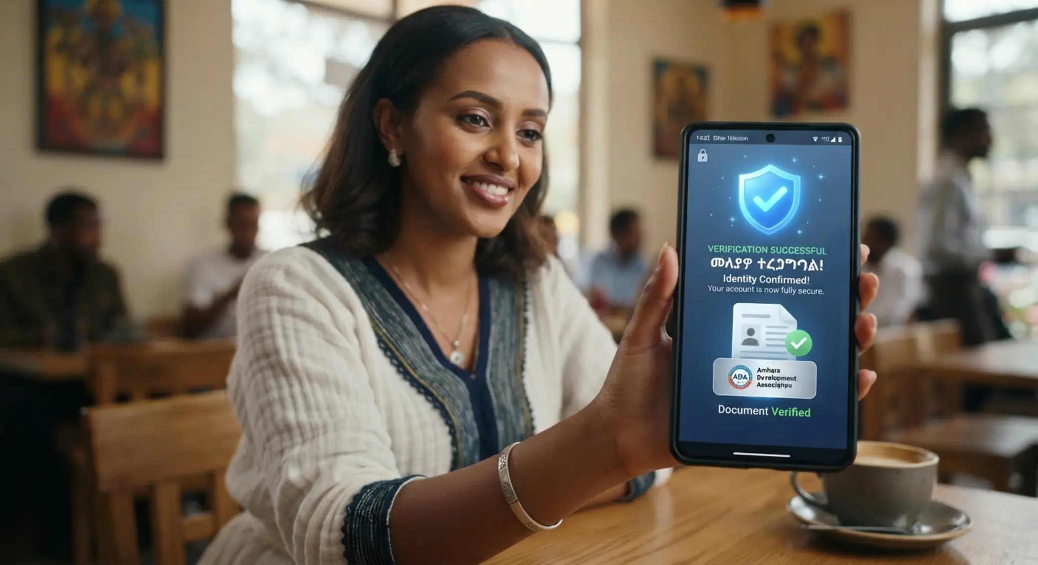 BetX account verification with secure smartphone confirmation and document check