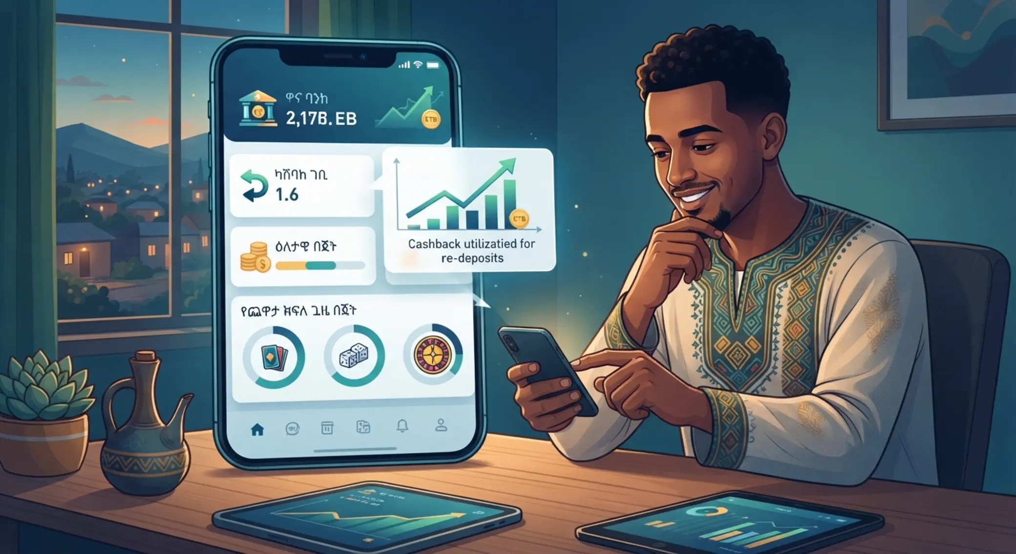 Bankroll management with BetX cashback for Ethiopian players
