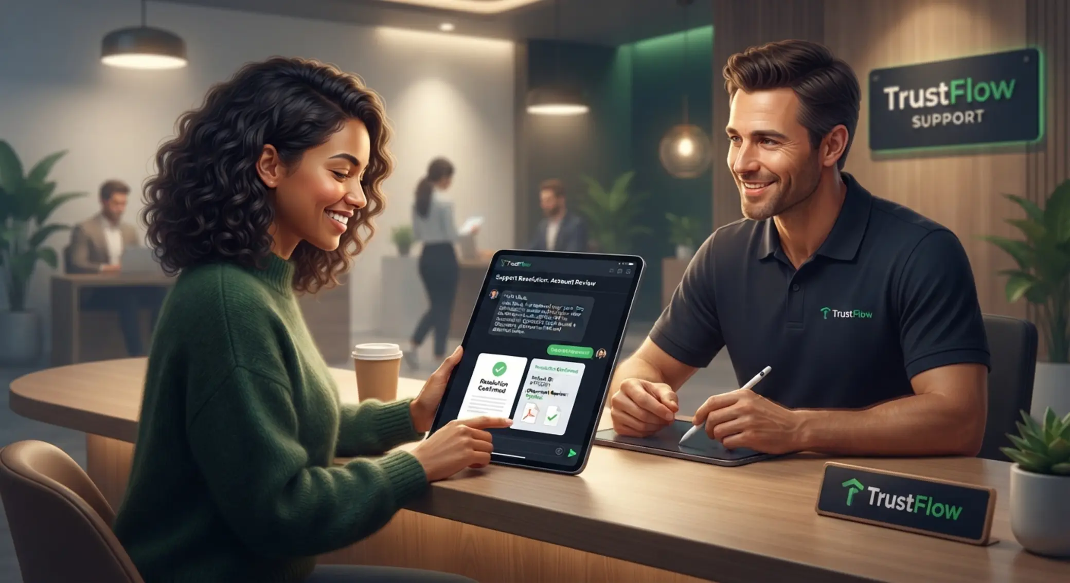 Customer support dispute resolution scene for BetX Ethiopia